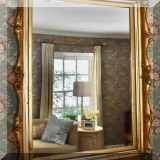 DM02. Antique mirror. 44”h x 34”w 